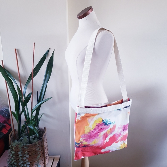 Kate Spade Saturday 3 Way Tie Dye Canvas Shoulder Bag O/S - Picture 10 of 14